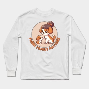 Parenting puppy Long Sleeve T-Shirt